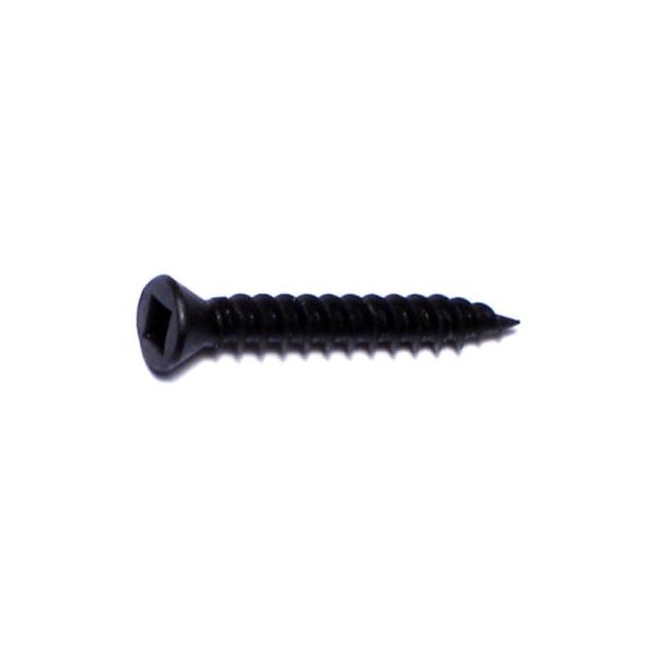 Midwest Fastener Drywall Screw, #6 x 1 in, Steel, Trim Head Square Drive, 60 PK 30903 - main
